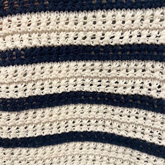 Madewell | Crochet-Knit Crewneck | Sweater Tank | Medium | NWT - Picture 8 of 9